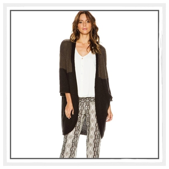 NWT Open Color-Blocked Naya Wool-Blend Sweater Size Medium - Picture 4 of 4